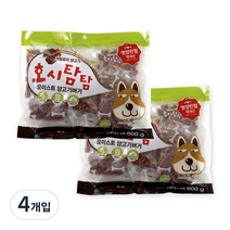 호시탐탐 모이스트 애견간식 져키 600g, 양고기버거, 4개입