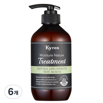 키렌 모이스처 네이처 메이아카시아 트리트먼트, 500ml, 6개
