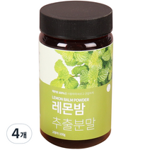 한바른식품연구소 레몬밤 추출분말, 4개, 150g