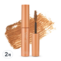 에뛰드 청순 거짓 아이브라우 카라 4.5g, 2호 라이트 브라운, 2개