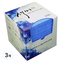 세미 뽑아쓰는 수세미 블루, 30개입, 3개
