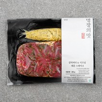 명장의 맛 갈릭버터 시즈닝 채끝 스테이크 (냉장), 250g, 1팩