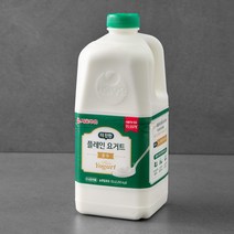 서울우유 더 진한 순수 플레인 요거트, 1.8L, 1개