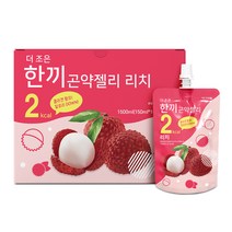 더존건강 더 조은 한끼 곤약젤리 리치, 1500ml, 1개