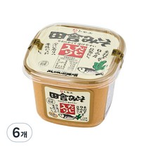 토모에 이나카 미소 다시이리 조미된장 찌개양념, 6개, 500g