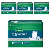 디펜드 남녀공용 안심 일자형 패드 속기저귀 성인기저귀, 30개입, 4개, 프리