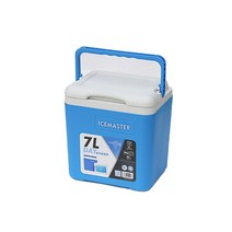 큐랑 가정용 아이스박스 쿨러, 블루, 7L