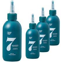 헤드스파7 파란눈 블랙 헤어 트리트먼트, 200ml, 4개