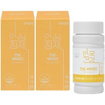 안국건강 안심비타민C 영양제, 2개, 120정