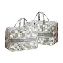 블루선 방수 이불정리함 특대형, 그레이, 2개