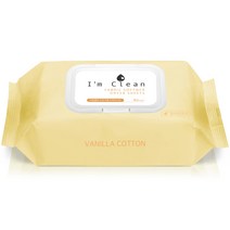 아임클린 건조기용 시트 섬유유연제 바닐라코튼 본품, 1개, 80매