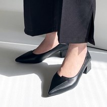 베니바니 발편한 스틸레토 청키 미들힐 4.5cm HT4701