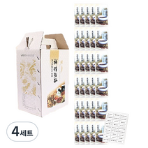 필레오 메세지 한약 봉투 세트, 울릉도체 엄마 딸버전, 4세트