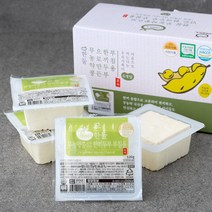 한둘 무농약콩으로 만든 한끼 두부 부침용, 120g, 6개