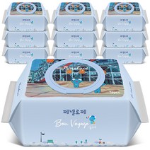페넬로페 본보야지 퐁피두 아기물티슈 캡형 75gsm, 10팩, 70매