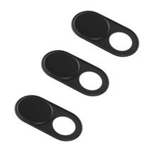 솔브리빙 개인 정보 보호 카메라 차단 금속 스티커 3p, 블랙
