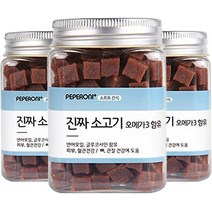 페페로니 애견용 져키 180g, 소고기, 3개