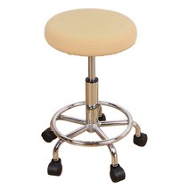 하늬통상 원형 의자커버, 베이지