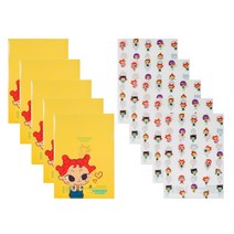 밍꼬발랄 L자 홀더파일 10p 세트, 랜덤발송, 1세트
