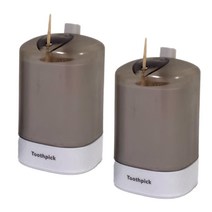 수아송 원터치 이쑤시개통, 화이트