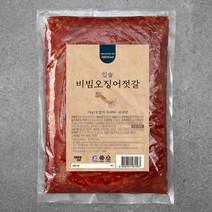 입술젓갈 비빔오징어젓, 1kg, 1개