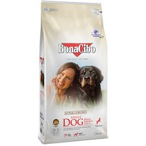 보나시보 어덜트 하이에너지 큰알갱이 강아지 건식 사료, 치킨 + 엔초비 + 라이스, 15kg, 1개