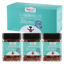 탐사 리얼 오메가 트릿 강아지간식 180g, 소고기, 3개입