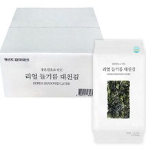 리얼 들기름 대천김, 4g, 32개입