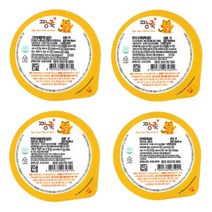 짱죽 실온이유식 중기 죽2(9~10개월 부터) 160g 4종 B세트(그린야채닭죽 한우소고기버섯죽 연어브로콜리죽 단호박대추죽), 1세트