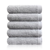 타월리스트 포르테 호텔 수건 200g 40수 코마사, 모던그레이, 5개