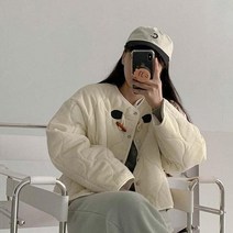 에이와비 여성용 벨밤 미니 골덴 점퍼