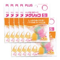 플러스 손가락 링 소 KM-301C 5p, 혼합색상, 10세트