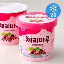 해태제과 체리마루 아이스크림 (냉동), 660ml, 2개