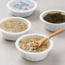 짱죽 영양국 A세트(12~15개월부터), 한우소고기미역국 + 닭고기영양진국 + 맑은연두부국 + 한우무국, 670g, 1세트