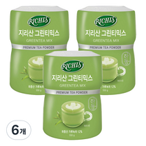 (주)동서 리치스 지리산 그린티믹스, 550g, 6개, 6개