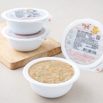 짱죽 웰빙죽 쌀눈 한우야채죽, 200g, 4개