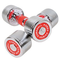 스포뱅크 고밀도 크롬도금아령 3kg, 2개입, 혼합 색상