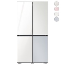 [색상선택형] 삼성전자 비스포크 프리스탠딩 냉장고 방문설치, RF85A93J1AP, 화이트
