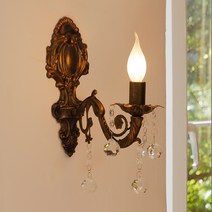 샛별하우스 인테리어 캐슬 벽등 미니갓 미포함, 엔틱