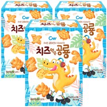 청우식품 치즈먹은 공룡, 60g, 3개