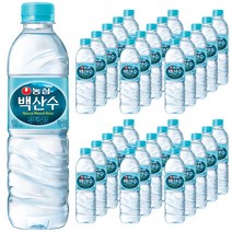농심 백산수, 500ml, 120병