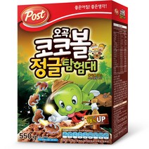 포스트 오곡 코코볼 정글탐험대 시리얼, 550g, 4개