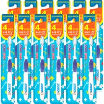 2080 키즈 4step 칫솔 12p, 랜덤 발송, 12개, 1개입