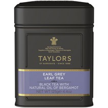 테일러오브헤로게이트 얼그레이캔 홍차, 125g, 1개