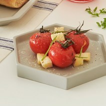 김성훈도자기 박스플레이트M 나눔, 라이트그레이, 1개