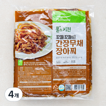 풀무원 풀스키친 꼬들꼬들한간장무채장아찌, 1kg, 4개