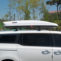 휴고 차량용 루프박스 GRAND 6.2 화이트 고객직접설치, 1개, 620L