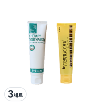 나무코니치약 125g + 3S 테라피 잇몸 치약 120g, 3세트
