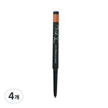 디칸 올 워터 프루프 밑트임 언더 아이라이너 0.14g, 로즈밀크티, 4개