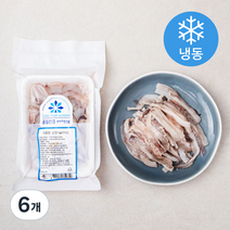원양산 오징어슬라이스 (냉동), 300g, 6개